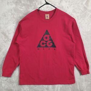 Nike‎ ACG Red Men's Shirt Size L
